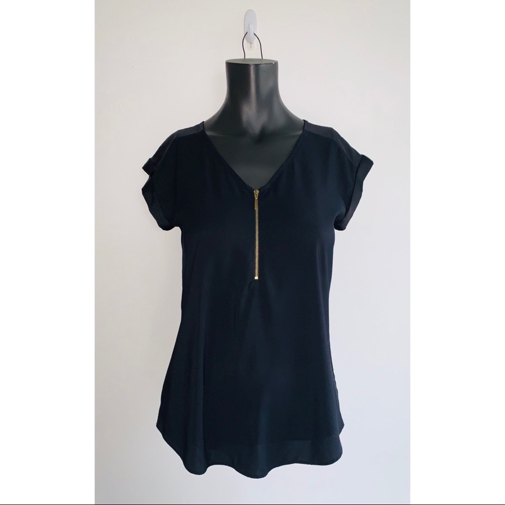 Express zipper blouse size XS